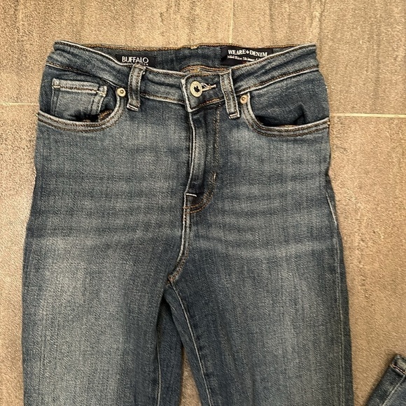 Mid rise skinny jeans size 26 buffalo woman jeans - Picture 9 of 10